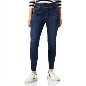 Like New Size 1X Spanx 20342R Ankle Skinny Dark Wash Jeans (ABBA)